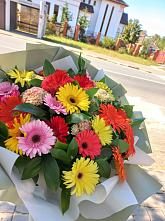 Букет цветов из:  Герберы #REPLACE_PRED# Павлово Нижегородской области