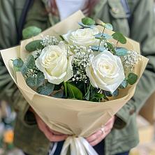 Букет Нежные грёзы в Павлово Нижегородской области Букет цветов из: Розы в Павлово Нижегородской области